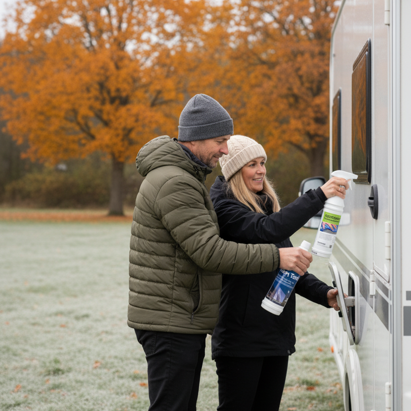 Sådan vinterklargør du din campingvogn, autocamper eller båd